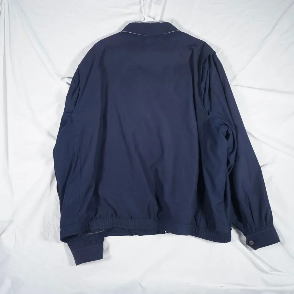 Polo Ralph Lauren Harrington Jacket Navy Blue Tan 2XB